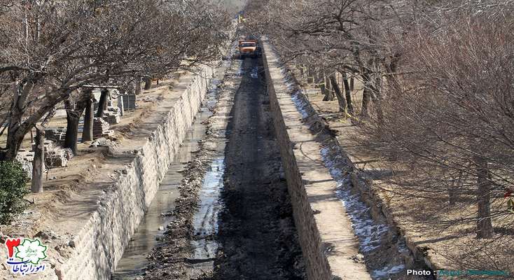 ۳۰۰ متر از کف‌ فاز دوم کانال ایلی‌سو آماده بتن‌ریزی شد