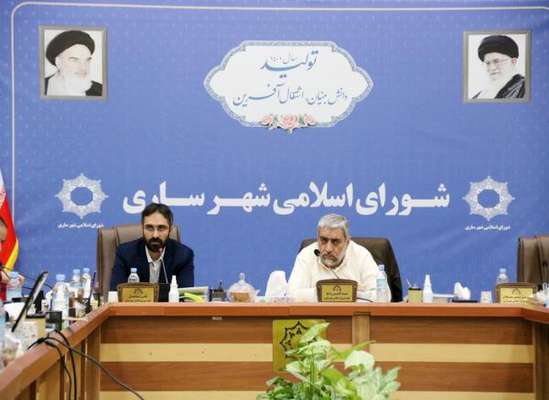 بررسی طرحهای ترافیکی در کمیسیون عمران شورای اسلامی شهر ساری