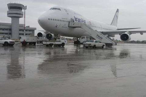 فعالیت‌های فرودگاهی و خدمت‌رسانی به مسافران در فرودگاه شیراز برقرار است