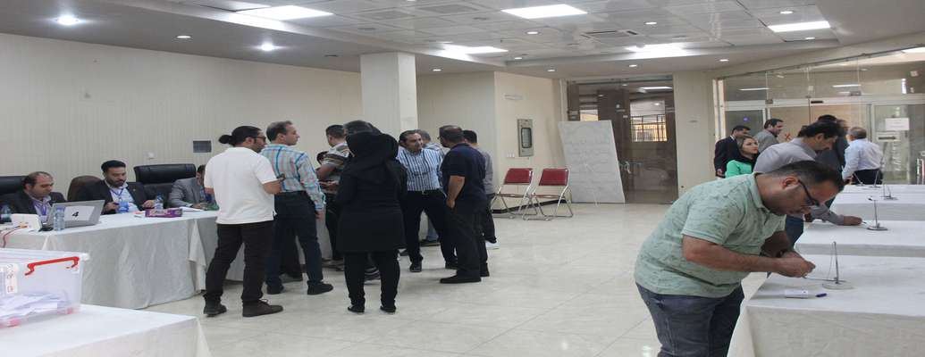 انتخابات هیات اجرایی دفتر نمایندگی شاهین شهر برگزار شد.
