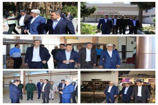 بازدید معاونین وزارت راه و شهرسازی از فرودگاه زاهدان