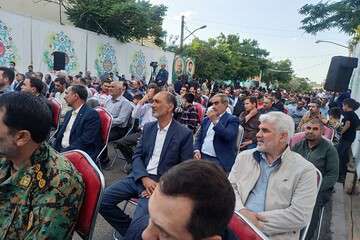 برگزاری جشن میلاد "ضامن آهو" در خیابان انقلاب حوزه شهرداری منطقه ۱۰