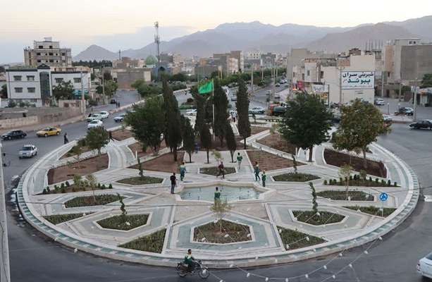 آیین بهره‌برداری پروژه بازپیرایی میدان امام حسین (ع) شاهرود به مناسبت عید سعید غدیر
