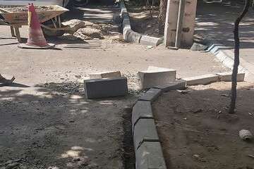 نوسازی جداول خیابان طالقانی به اتمام رسید