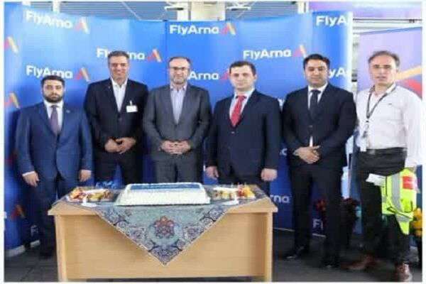 برقراری اولین پرواز از ارمنستان به شهر فرودگاهی امام خمینی (ره)