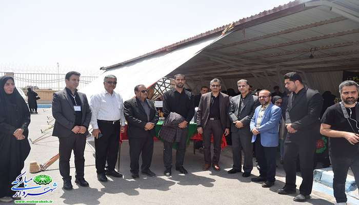 بازدید دکتر احمدی شهردار مبارکه از طرح جهادی قاصدک