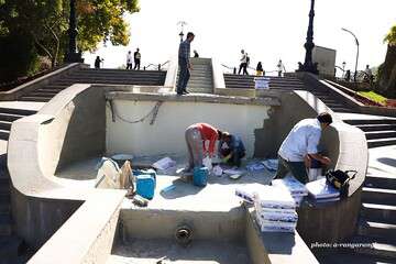 بازسازی آبنمای ورودی ائل‌گولی با اعتباری بالغ بر ۳.۵ میلیارد ریال