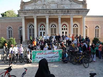 تقدیر انجمن دوستداران دوچرخه استان؛ از شهردار قزوین به منظور توسعه مسیر دوچرخه سواری