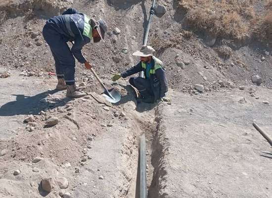 ۸۰ درصد آبیاری سطح فضای سبز تفرجگاه عباس میرزا مکانیزه شد