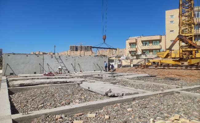 آغاز عملیات نصب قطعات آپارتمانی در پروژه اسدگولی