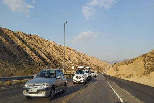 ترافیک سنگین در آزادراه تهران – ساوه