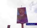 ببینید/ نوسازی تصاویر شهدا در ورودی شهر مبارکه