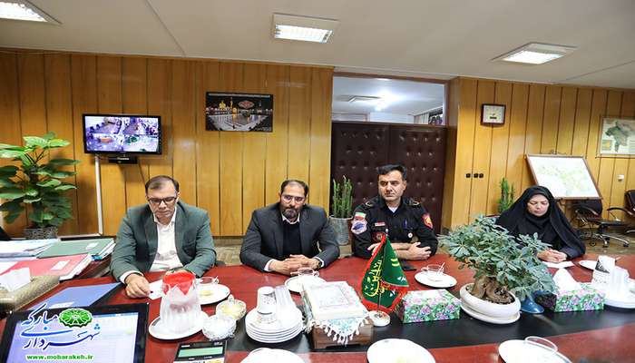 جلسه شورای معاونین  شهرداری مبارکه برگزار گردید