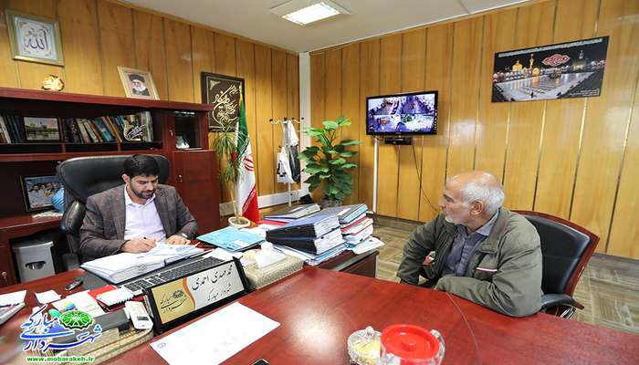 ملاقات مردمی شهردار مبارکه با شهروندان گرامی   8آبان1402