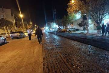 توزیع ۱۵۰۰ تن آسفالت در سطح محلات منطقه ۱ طی هفته گذشته
