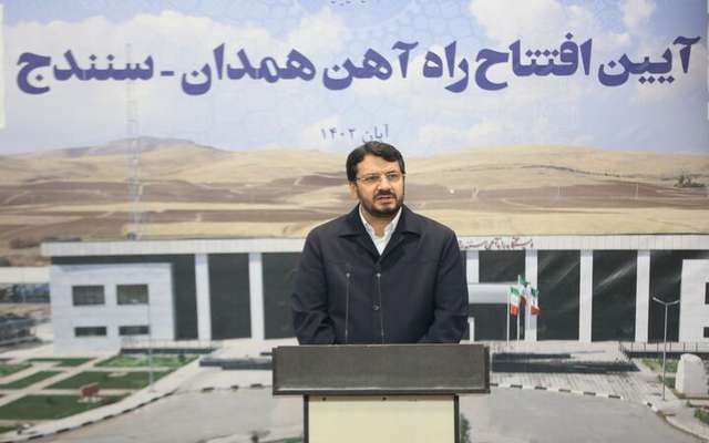 راه‌آهن همدان- سنندج فرصت جدید ترانزیتی برای کشور