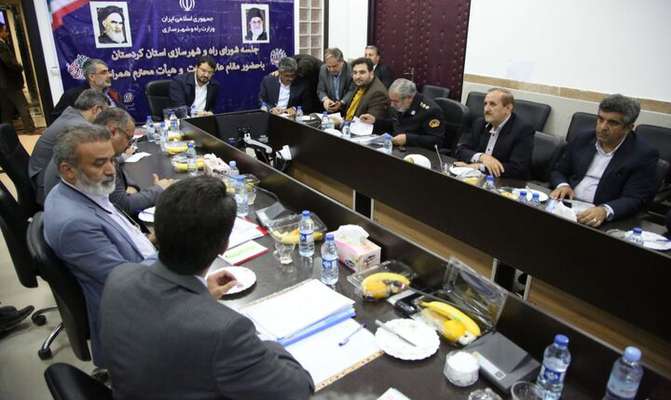 جلسه شورای هماهنگی راه و شهرسازی استان کردستان برگزار شد