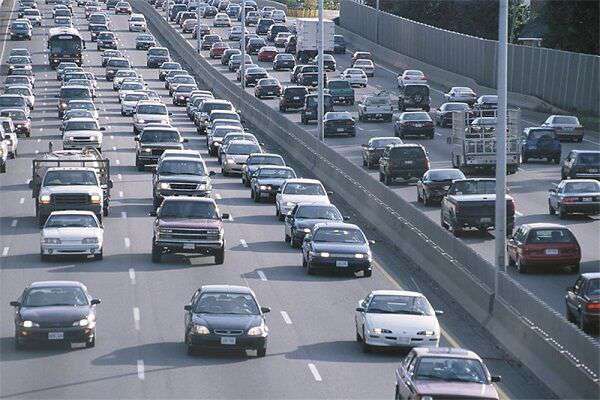 ترافیک سنگین در آزادراه قزوین_کرج و محور پاکدشت_تهران