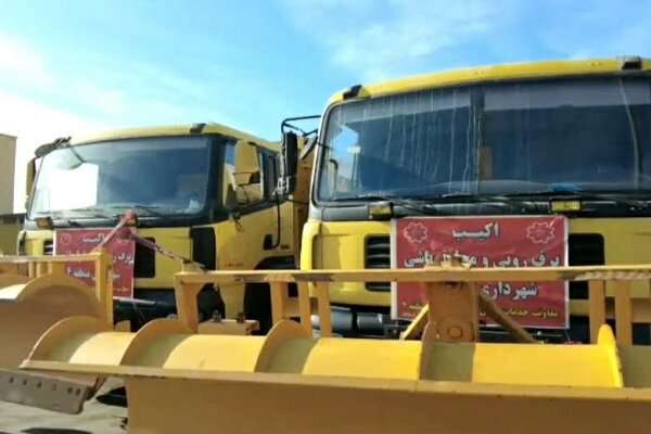 شهرداری منطقه ۴ با آمادگی کامل به استقبال زمستان می‌رود