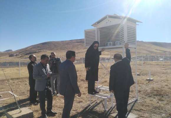 بازدید رئیس سازمان هواشناسی کشور از زیرساخت‌های هواشناسی در کردستان