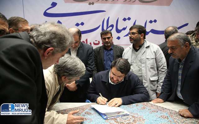 ویدیو| بازدید وزیر راه و شهرسازی از ستاد ارتباط مردمی استان گلستان