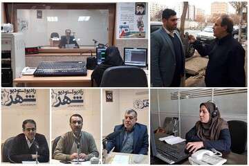 تولید و پخش یک هزار و ۳۰۰ دقیقه برنامه در استودیو شهر شهرداری تبریز
