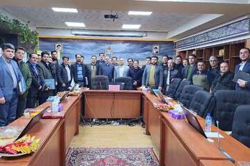 برگزاری نشست شهرداران نواحی مناطق ده‌گانه کلانشهر تبریز در شهرداری منطقه ۸