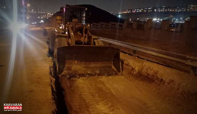 تسریع عملیات بازگشایی حد شمالی بلوار ۱ کیلومتری شهدای غواص