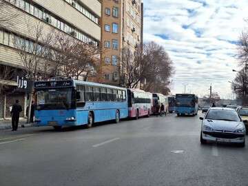 خدمات دهی ناوگان اتوبوسرانی تبریز در یوم الرغائب