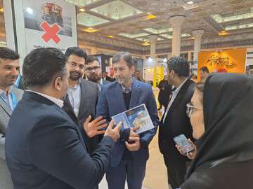 غرفه تبریز در روز پایانی نمایشگاه شهریران
