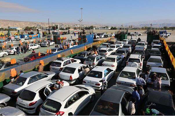 جابه‌جایی بیش از ۳۵ هزار مسافر در بنادر غرب هرمزگان به مقصد کیش