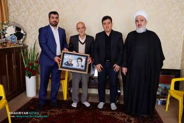 دیدار با خانواده معظم شهیدان والامقام محمد باقر رنجبر و رسول عبدل زاده طالقی