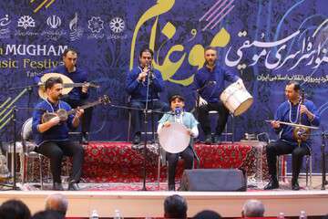 آوای نوجوانان در نخستین روز جشنواره سراسری موغام