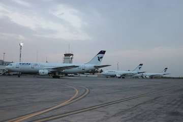 ارایه خدمات هندلینگ به ۴۴ شرکت هواپیمایی در فرودگاه بندرعباس توسط "هما"