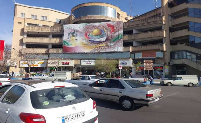 طرح طوفان الاحرار در دیوارنگاره میدان دانشسرا