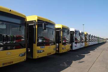 خدمات رسانی اتوبوس‌های مسیر تندرو از ساعت ۶ صبح روز عید سعید فطر