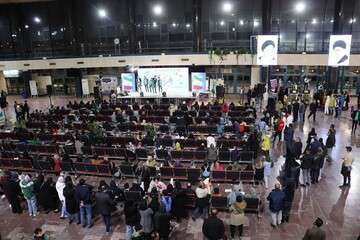 برگزاری جشن بزرگ بندگی در ایستگاه راه‌آهن تبریز