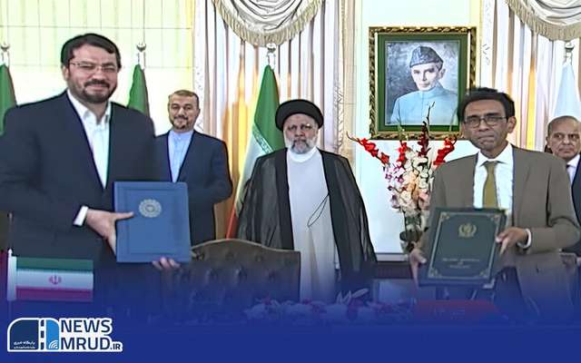 ویدیو|امضای اسناد همکاری میان ایران و پاکستان