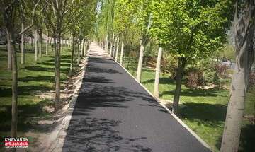 اتمام پروژه آسفالت اساسی مسیر دوچرخه سواری پارک خانواده شهرک خاوران
