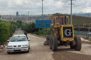 پیشرفت ۸۰ درصدی احداث مسیر دسترسی پارک جنگلی ربع رشیدی به تفرجگاه عینالی