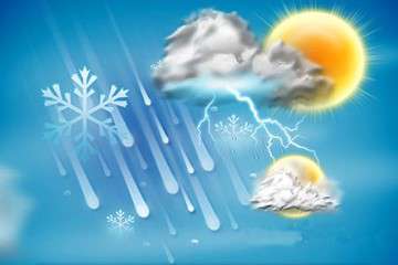 افزایش دما در آذربایجان شرقی و رگبار باران در نواحی شمالی