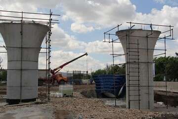 پیشرفت فیزیکی ۶۰ درصدی پروژه تقاطع غیرهمسطح قراملک