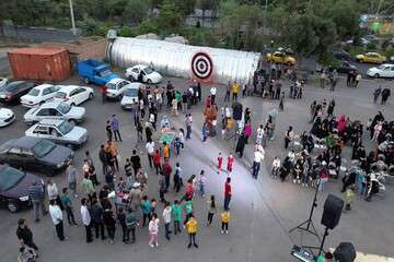 برگزاری مسابقه ورزشی خانوادگی در شهرک شهید دکتر بهشتی تبریز