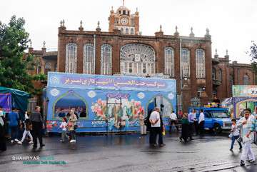 خدمات رسانی موکب جنت الحسین (ع) شهرداری تبریز در همایش بزرگ غدیرخم