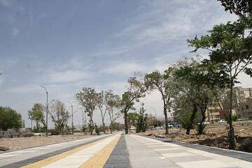 اجرای بیش از ۶ هزار متر مربع سنگ فرش در پیاده‌راه های فاز دوم پارک باغشمال