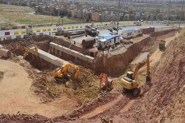 آخرین وضعیت پروژه تقاطع غیر همسطح حیدرآباد