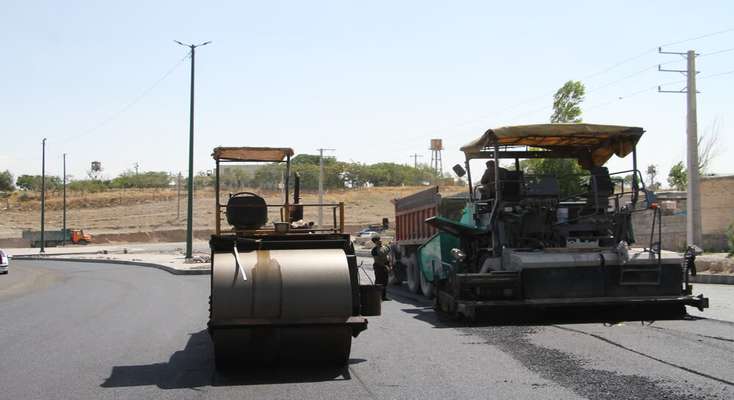 اتمام عملیات آسفالت‌ریزی پروژه بازگشایی جاده جوان با ۵۰۰۰ تن آسفالت