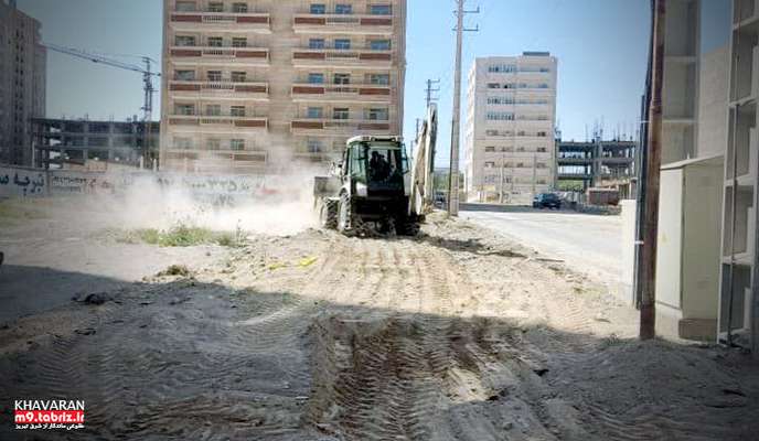 اجرای عملیات گسترده پاکسازی و گندزدایی در شهرک خاوران