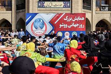 برگزاری همایش روز جهانی ووشو توسط مدیریت تربیت بدنی شهرداری منطقه ۲