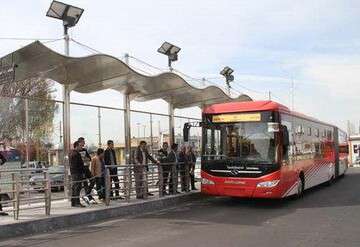 اختلال خدمات BRT در محدوده میدان شهید بهشتی/ اجرای پروژه سنگفرش منجر به افزایش بار ترافیکی شد